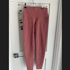 ALO YOGA  7/8 HIGH-WAIST AIRBRUSH LEGGING XXS Terracotta